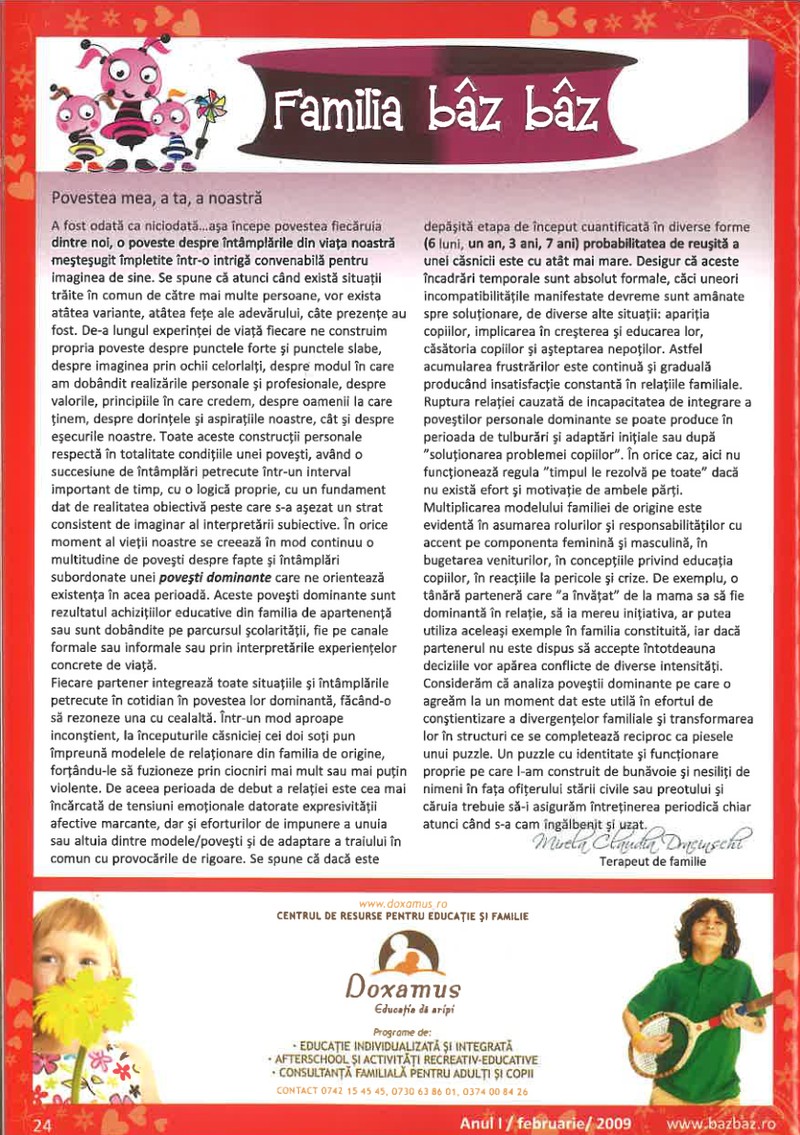 Povestea Mea, a Ta, a Noastră